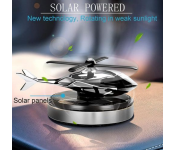 Solar Power Helicopter Air Freshener Car Fragrance Diffuser Creative Home Diffuser with 2 Flavour Essence  - Similar Product Imag - ID 129092