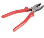 Taparia 1621-8 High Grade Steel With Excellent Wire Cutting Combination Pliers - Red