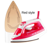 GTC 22000994 Multifunctional Adjustable Ceramic Soleplate Iron with 7.4 Ounce Water Tank AFC 1200w Mini Portable Electric Steam Iron For Clothes -Red  - Similar Product Imag - ID 130035