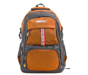 Para John PJSB6015A18 18inch School Backpack orange black Image