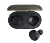 Trands TR-TWS37 2.4GHz Frequency Better Capacity Wireless Earbuds -Black