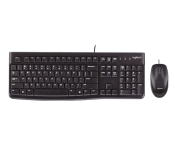 Logitech MK120 USB Wired Keyboard and Mouse Combo Image in QATAR