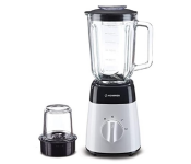 JP Hommer HSA205-03 500W Blender And Grinder With Glass Jar – Black and Clear