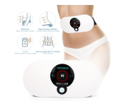 GTC 22001000 USB Rechargeable Smart Fat Removal Machine Slimming Belt for Women Weight Loss -White