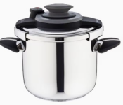 JP Rebune RE-1233 7Litre Stainless Steel Pressure Cooker - Silver