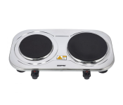 Geepas GHP32024 Stainless Steel Adjustable Temperature Control 2500W Non-Slip Feet Double Hot Plate-Silver  - Similar Product Imag - ID 129549