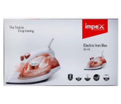 JP Impex IBS 401 Non Stick Coated Steam Iron - White and Red