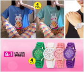 4 Pieces Short Sleeved New Style Home Wear Image