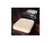 Generic Soft Luxurious 3PC Wool Seat Cushion Pad Winter Mat Universal Fit For Comfort In Auto, Plane, Office, Or Home - Beige  - Similar Product Imag - ID 130481