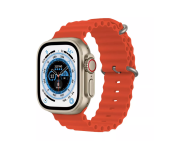 Blulory Glifo 8 Ultra Smart Watch - Orange Front View - ID 130558