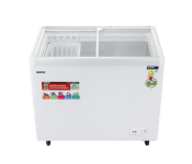 Geepas GCF3523SG 425L Storage capacity 200W Convertible Freezer and Fridge Function Chest Showcase Freezer-White  - Similar Product Imag - ID 130362