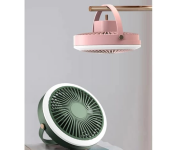 Generic Aromatherapy LED Light Mini Portable Ceiling Fan Image