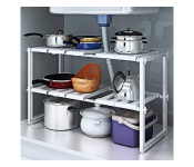 Kitchen Under Sink Storage Organizer White 50-70 centimeter  - Similar Product Imag - ID 130200