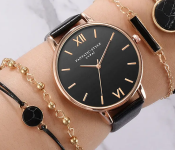 Luxury Brand Women Watches Set Dress Wrist Watch Women Bracelet Watch Female Vintage Quartz Women Wristwatch Accessories Gift Set  - Similar Product Imag - ID 131532