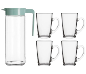 Royalford RF11028 Transparent 5-Piece Glass Juice Set - 1 Litre  - Similar Product Imag - ID 131717