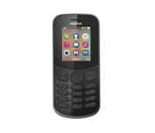 Nokia 130 Dual Sim Mobile Phone with Camera - Black