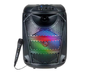 BT Speaker ZQS-6115 Bluetooth Speaker with Mic - Black (JA173)