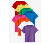 Uni Mixed Color Breathable Casual Round Neck Cotton T-Shirt - Medium  - Similar Product Imag - ID 132506