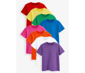 Uni Mixed Color Breathable Casual Round Neck Cotton T-Shirt - XXXL  - Similar Product Imag - ID 132546