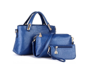 Sets of 3 Pieces Bag For Women - Blue  - Similar Product Imag - ID 132501