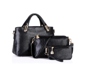 Sets of 3 Pieces Bag For Women - Black  - Similar Product Imag - ID 132500