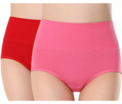 Free Size Women's High Waist Comfy Seamless Stretch Band Waist Lingerie Panty  - Similar Product Imag - ID 132030
