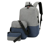 Jongo Set of 3 Pieces Laptop Backpack Unisex - Assorted  - Similar Product Imag - ID 132381