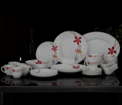 Royalford RF10200 50 pc Opal ware Dinner Set - White  - Similar Product Imag - ID 132908