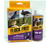 Flock Free Bird Repellent Spray 4 OZ with Flock Free Tank Mix