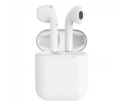 MKZ i11 WTB High Quality Airpods Doble With Power Bank - White