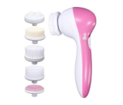 5-In-1 Beauty Care Massager For Face And Body White/Pink