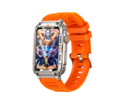 KR88 1.57 inch IP67 Waterproof Men And Women Smart Watch Bracelet Bluetooth Call Health Monitoring Outdoor Sports Fitness Tracker Smart Watch - Orange