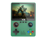 FN Handheld game console, retro game console that supports TV output, built-in 32GB classic games 10000+, 3.5-inch OCA IPS screen, dual 3D joystick