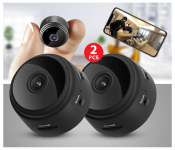 Bundle 2 PCs Set A9 1080P Mini Rechargable Image