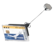 Durable ID Card Holder With Badge Reel And Clip  - Similar Product Imag - ID 135239