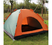 Portable Camping Tents Pop Up Instant Automatic Backpacking Dome Waterproof 200 x 200 x 135cm Tent For 4 Person - Assorted