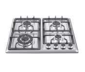 Clikon CK4296 Stainless Steel 4 Burner Gas Hob