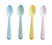 Kalas Set of 4 Fade Proof Easy Cleaning Colourful Feeding Spoons For Baby - Multicolour  - Similar Product Imag - ID 135820