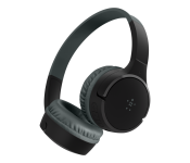 Belkin AUD002btBK SoundForm Mini Wireless On-Ear Headphones for Kids - Black