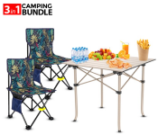 Bundle 1 PCs Set Portable Aluminium Folding Camping Image