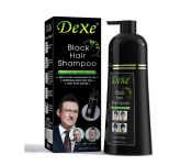 Dexe Natural Instant Black Hair Dye Shampoo for Men And Women 400 ml With Fast Acting Natural Ingredients  - Similar Product Imag - ID 137186