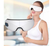 Eye Massager Heating Eyes Mask With Music Airbag Massage For Migraines, Dry Eye, Eye Strain, Dark Circles Relief Improve Sleep