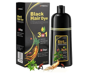 3 in 1 Instant Black Hair Deye Color Shampoo Easy To Use And Long Lasting, Organic Natural Fast Hair Dye, 100% Grey Coverage in Minutes for Women & Men  - Similar Product Imag - ID 137344