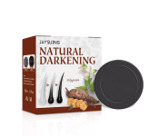 Natural Hair Darkening Soap Shampoo Bar Repair Gray White Hair Color Dye Hair Shampoo Natural Organic Hair Conditioner - Black