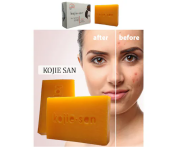 Bundle 3 PCs Set Kojie San Skin Lightening Zero-Pigment Anti Acne Kojic Acid Soap With Hydromoist 135G