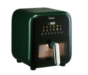 Clikon CK371 7.5Liter Digital Airchef 1800W Airfryer with Window - Dark Green