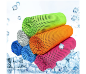 Cool Towel Sweat Absorbent Cooling Effect with Instant Cooling, Quick Drying Refreshing And Breathable for Gym,Training,Running,Camping,Travel  - Similar Product Imag - ID 138042