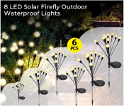 Bundle 6 PCs Set Jongo 8 LED Solar Image