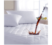 Quilted Fitted King Size 180X200 Mattress Pad Cover, Waterproof Mattress Protector, Deep Pocket Breathable Soft Alternative Filling Mattress Protector 