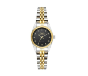 Rio Double Color Strap Ladies Watch Black Image